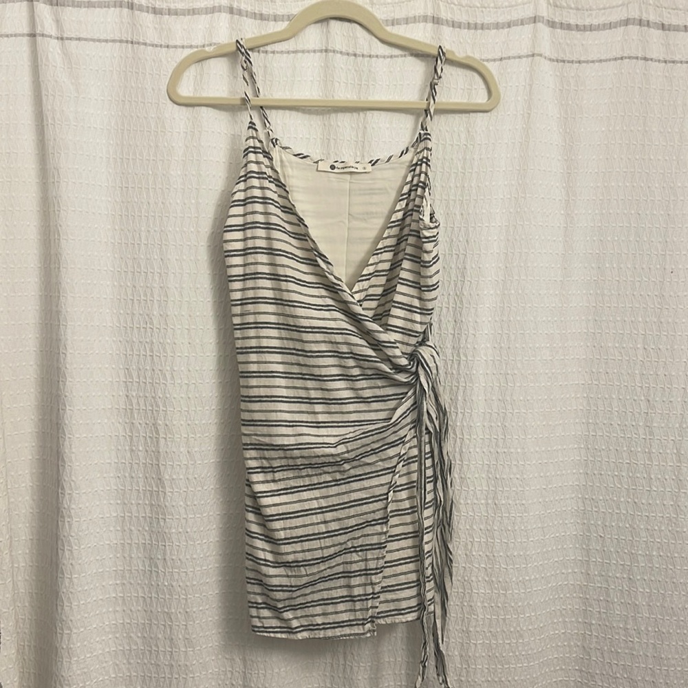 LINEN TIE FRONT DRESS 💕